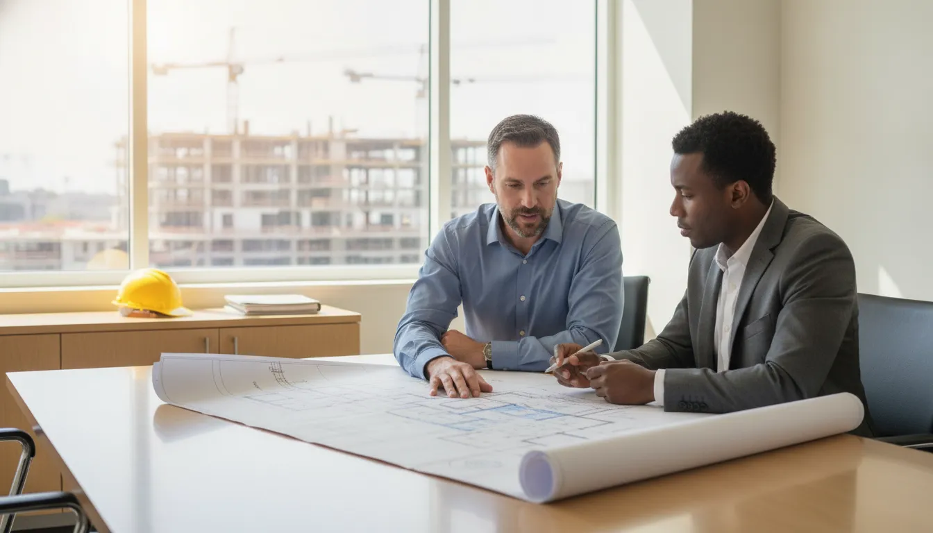 California construction professionals reviewing a payment recovery strategy